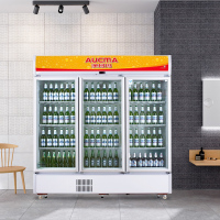 澳柯玛(Aucma) SC-1009 1009升 立式展示柜 商用大冷柜 透明冷藏展示柜冰柜