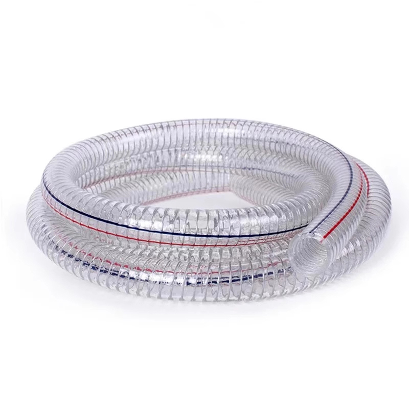 璐盐 钢丝软管PVC水管 内径102mm*厚6mm 米