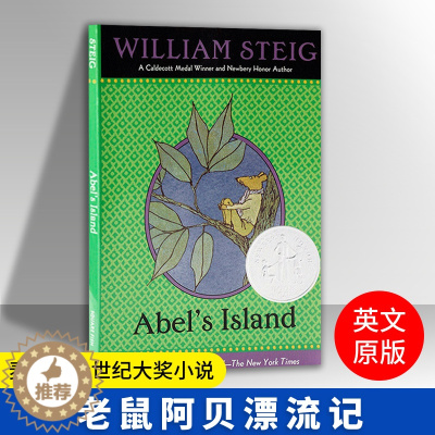 [醉染正版]老鼠阿贝漂流记 Abel’s Island 英文原版小说 美国纽伯瑞银奖 原版少儿儿童文学读物 麦克米伦世纪