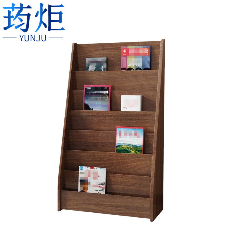 荺炬杂志架7层个