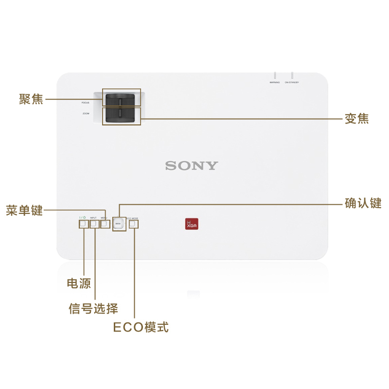 [套餐]索尼(SONY)VPL-EW435[100英寸16:10电动幕布]商务教育办公教学会议投影机家用高清投影WXGA