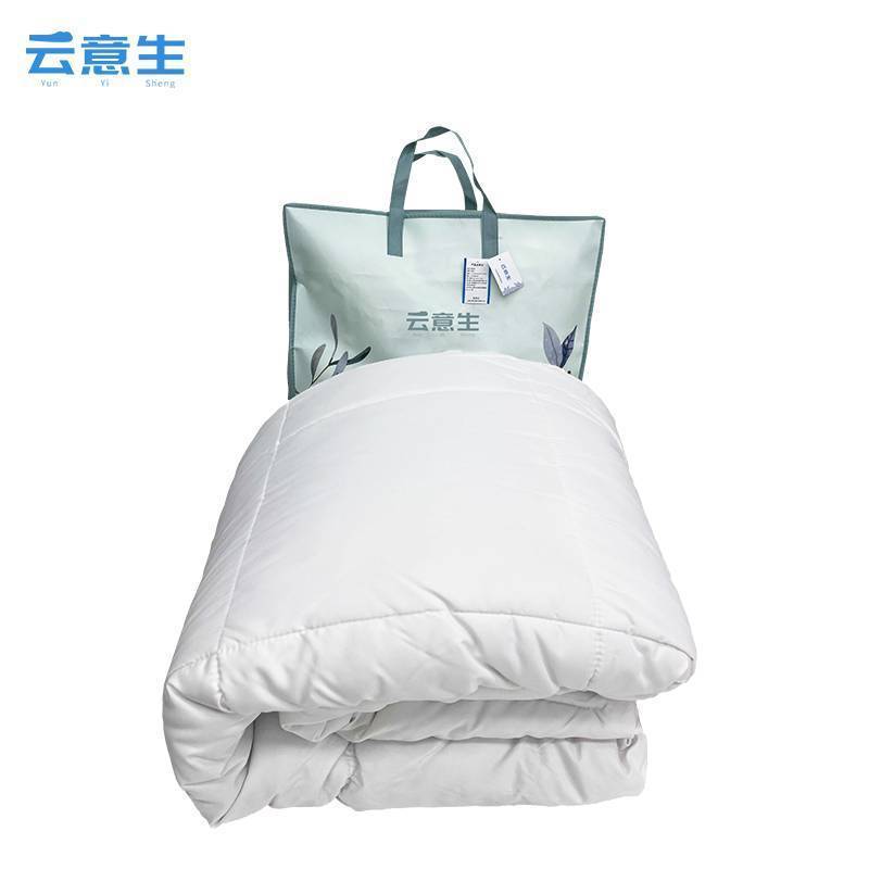 云意生 山茶花大豆被保暖加厚 150*200cm4斤/床高清大图