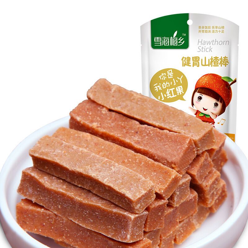 雪海梅乡山楂棒140g
