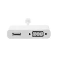 酷比客(L-CUBIC) MiniDisplay Port转VGA+HDMI LCCPMDPVHWH-2 (单位:根)