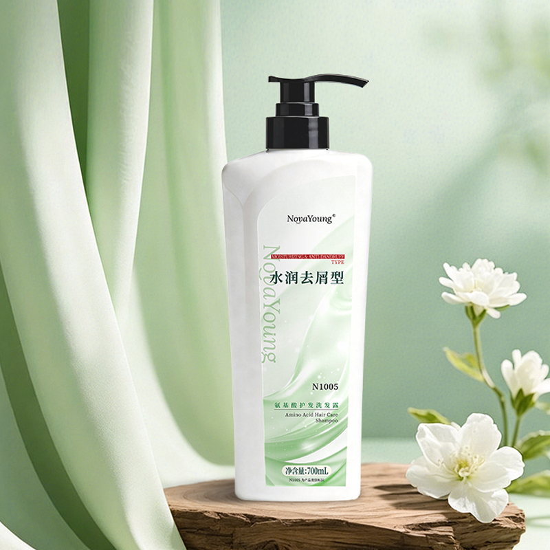 novayoung N1005水润去屑焕活氨基酸洗发露700ml 洗发露(计价单位:瓶)蓝白色高清大图