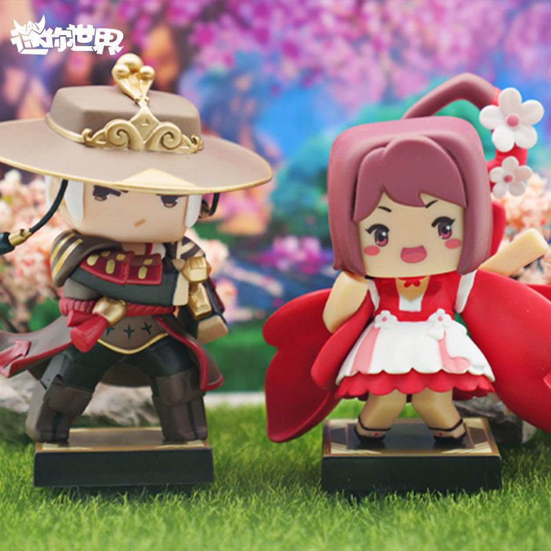 花语程行周边花小楼公仔摆件手办模型沙盒游戏玩具迷你世界花小楼公仔