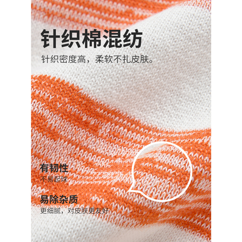 [1件3.5折]铅笔俱乐部童装秋冬新款男小童毛衣儿童条纹上衣宝宝针织衫