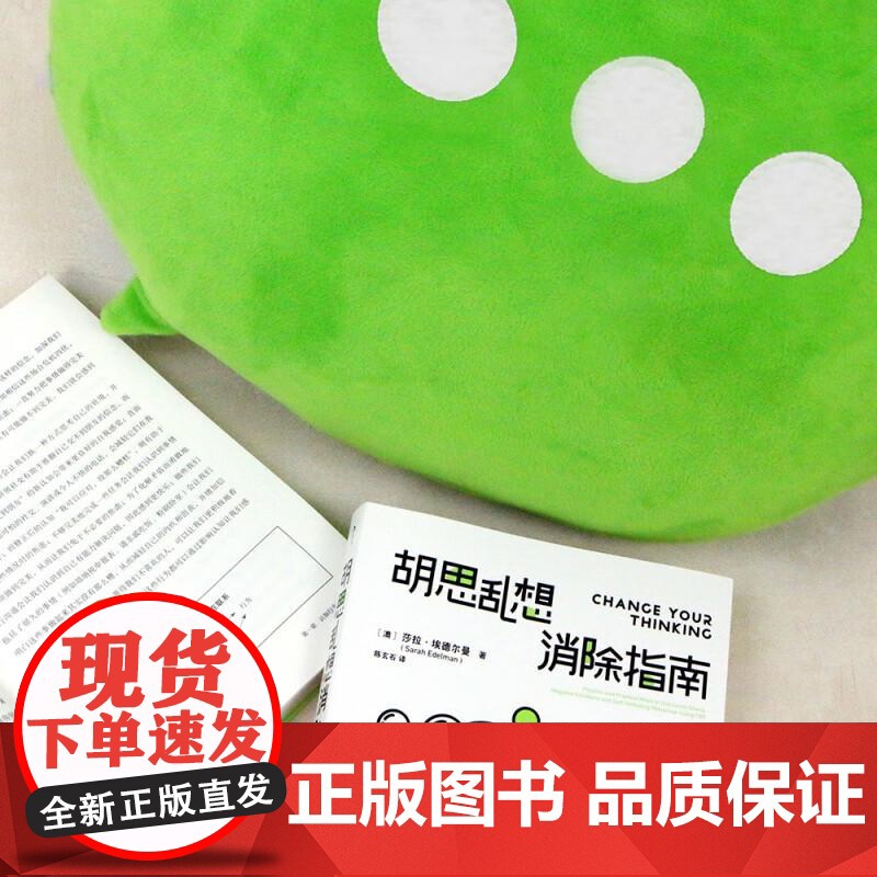 胡思乱想消除指南 李松蔚认知行为疗法自救方案 心灵疗愈自我管理情绪控制 成功励志心理学书籍 后浪出版高清大图