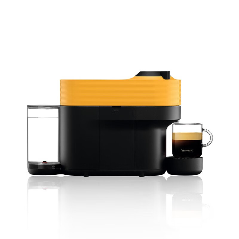 Nespresso奈斯派索胶囊式咖啡机小型家用全自动商用离心力萃取宛如手冲大容量水箱意式进口多杯量选择 POP元气黄高清大图