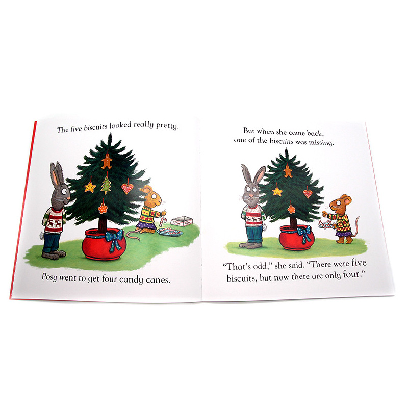 [正版]Pip and Posy The Christmas Tree 波西和皮普圣诞树 英文原版绘本 Axel Sc