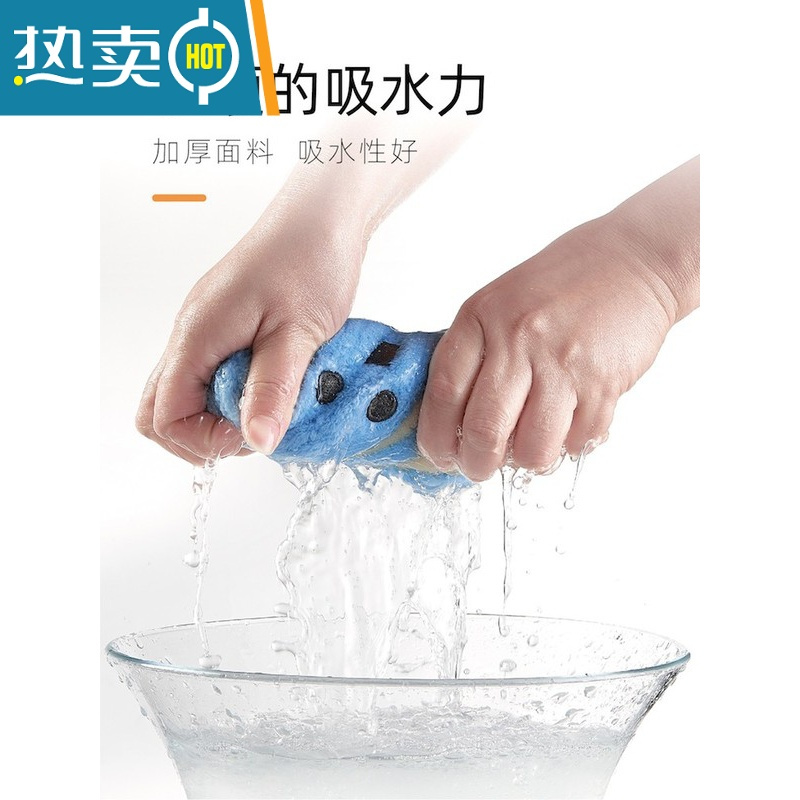 敬平儿童干发帽女童可爱吸水洗头包头速干毛巾帽子宝宝擦浴帽新款 儿童干发帽蓝色+粉色