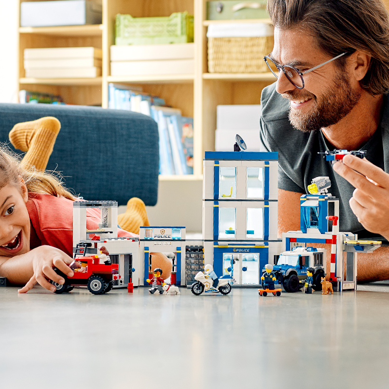lego乐高城市系列60246乐高城市警局男孩挚爱益智玩具积木