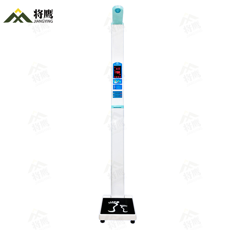 将鹰 超声波身高体重体检秤测量仪身高体重一体机打印款 JY-044S-200DY高清大图