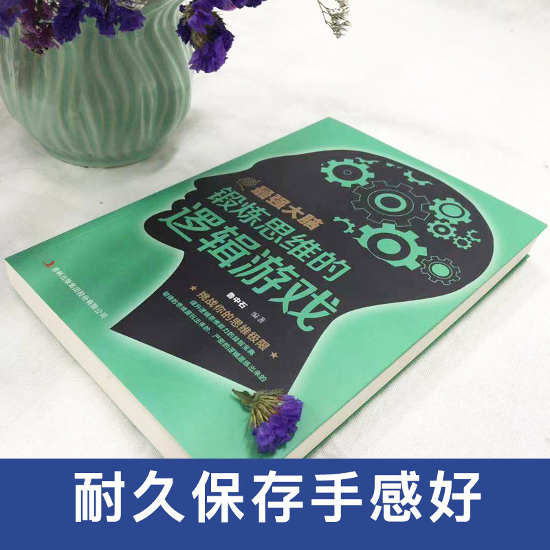 [正版]强大脑-锻炼思维的逻辑游戏 少年开发脑力思维训练全脑开发敏捷的思维专注力训练益智游戏高清大图