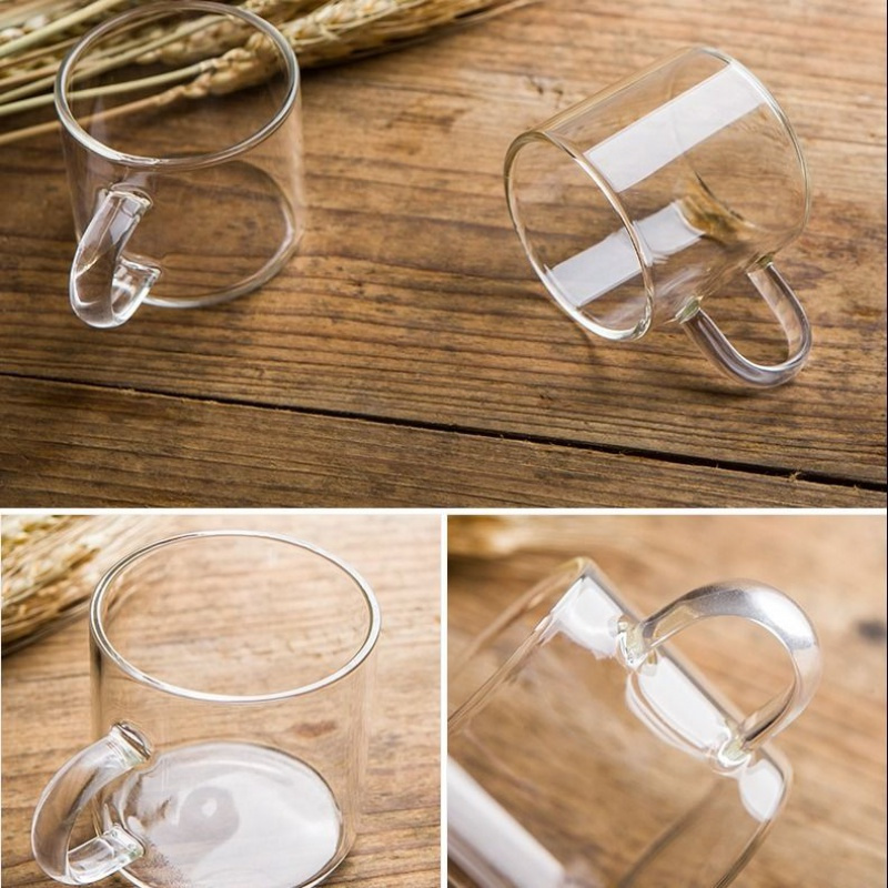 茗仕蒸茶壶 蒸汽煮茶器加厚耐热玻璃煮茶壶功夫茶具家用蒸汽壶 1100ml蒸茶壶+4个小把杯