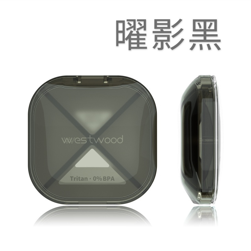 美帮汇药盒便携分装小药丸随身药品收纳小号女迷你密封薬盒子大容量高清大图
