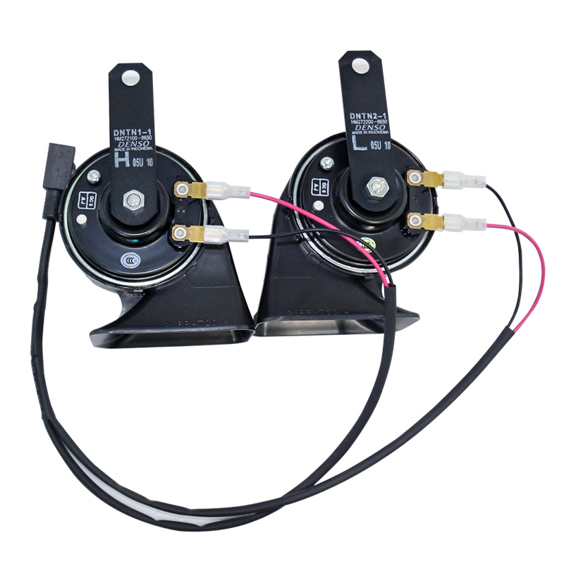 电装(DENSO)汽车喇叭蜗牛双插273000-0750+158Z24(非电装线)适用单喇叭(晶锐/捷达/桑塔纳/波罗)