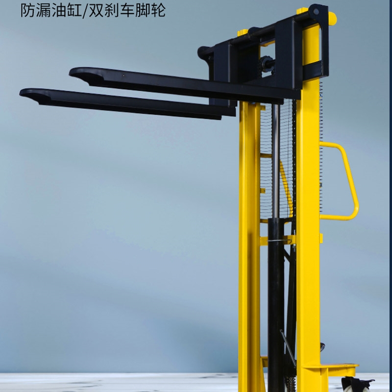 阿斯卡利叉车手动电动液压堆高车1吨2吨升降机小型家用搬运车举升机