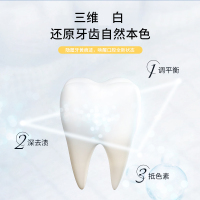 舒客小苏打牙膏(炫白*1+舒敏*1)160g 美白牙齿 平衡口腔酸碱 去黄去牙渍 清新口气