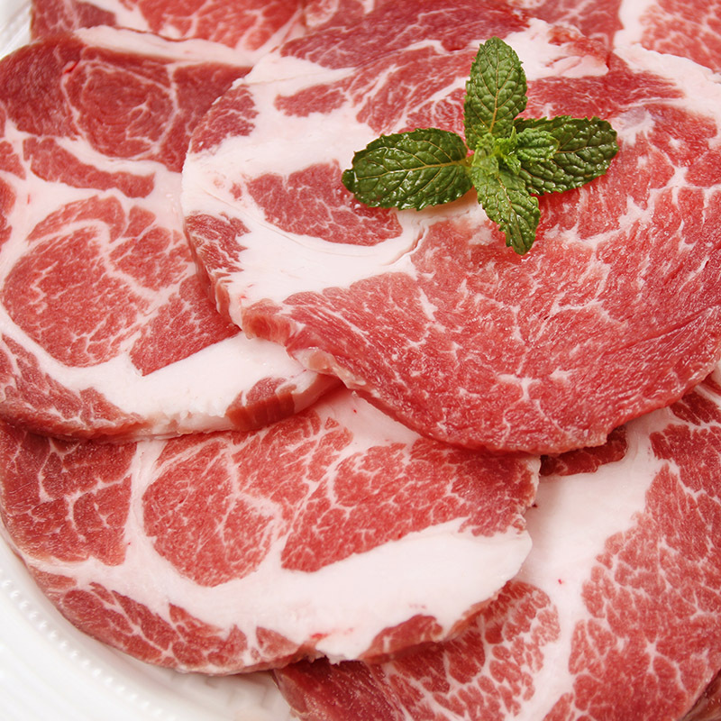 精气神山黑猪梅花肉片200g袋装 360天保质期 国产猪肉 长白山林间散养