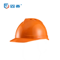 固赛 Virgo V2 安全帽GA1101-橙色 ABS材质按钮式调节 抗冲击防穿刺 阻燃 电绝缘性能 一件（五件起订）