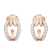 SWAROVSKI LIFELONG镀玫瑰金色小码耳环