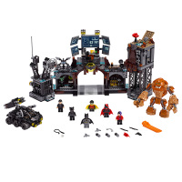 LEGO乐高 超级英雄系列76122 泥脸侵袭蝙蝠洞 拼插积木玩具