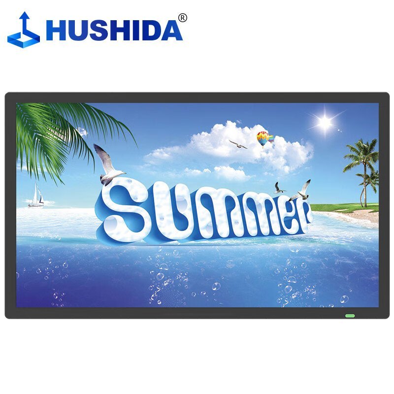互视达(HUSHIDA)32英寸 电子白板壁挂广告机显示屏电梯商场吊挂数字标牌宣传屏 CW-LY-32*高清大图