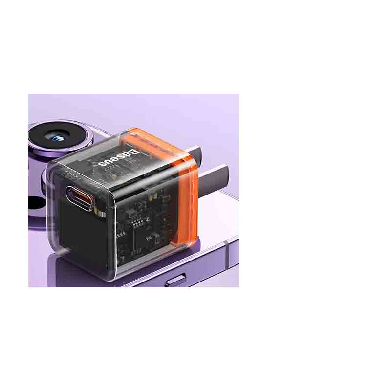 倍思 双Type-C数据线+PD20W氮化镓充电器 适用ipad平板华为荣耀小米手机