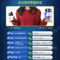 新界全自动静音热水器增压泵家用_水龙头花洒增压24v直流小型水泵 流量13.5Lmin 扬程9米抖音