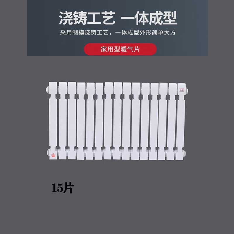 暖气片 大唐御 DTY055-015 15柱 集中供暖, 自采暖 壁挂式