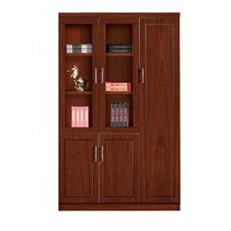 大央文件柜SE-103右 1200W*400D*2000H 书架落地置物架客厅家用靠墙收纳柜子储物柜办公室文件柜简易书高清大图