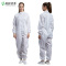 翰洋洁净(HANYANGCLEAN)防静电服 二连体无尘服洁净服 电子厂车间防尘服工作服 白色 L