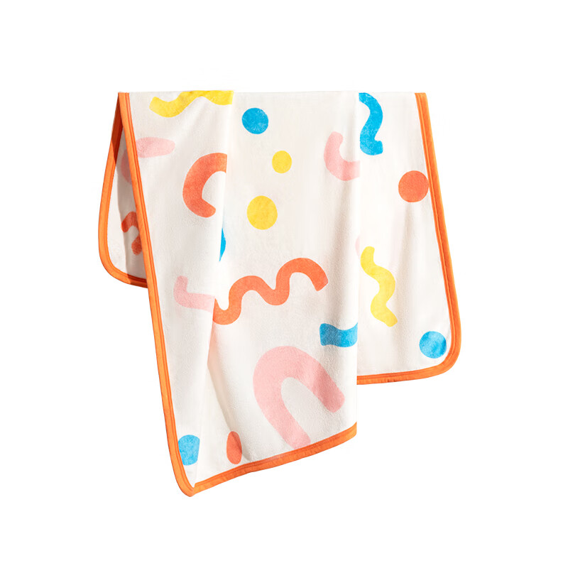 水星家纺 梦幻宾果-休闲毯127271 100cm*140cm高清大图