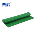 典虎 绝缘胶皮 绿色条纹3mm*1.2m*10m 6kv 卷