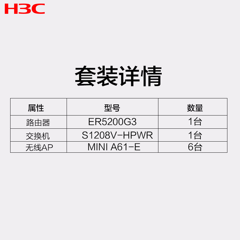 华三（h3c）er5200g3*1+sv-*路由器