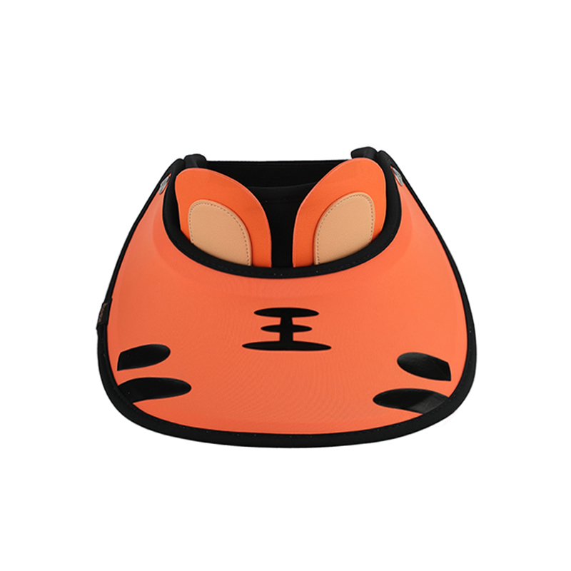 [薇娅推荐]杯具熊儿童防晒帽男女童防紫外线空顶大帽檐遮太阳帽