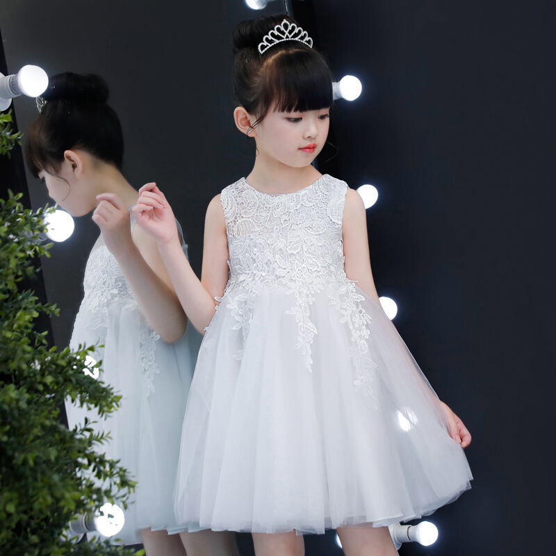 迪鲁奥(diluao)同款 六一儿童节演出服女童连衣裙夏装小女孩超洋气