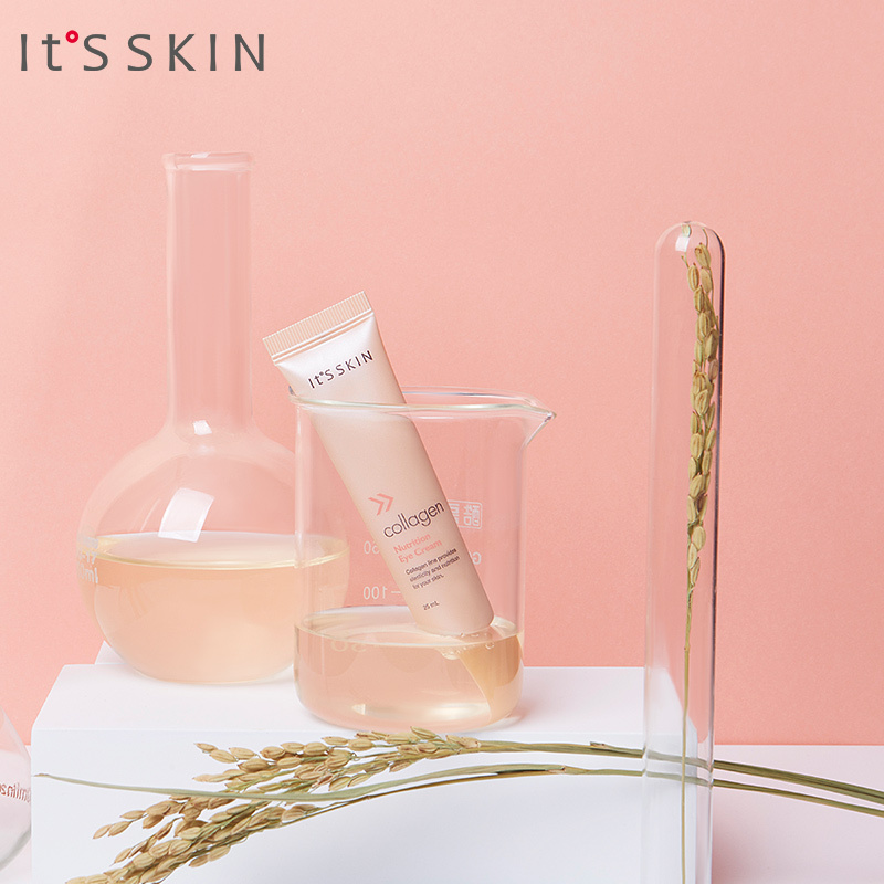 伊思(It’s skin) 胶原蛋白弹力眼霜25ml 抗皱去细纹黑眼圈补水提拉紧致女高清大图