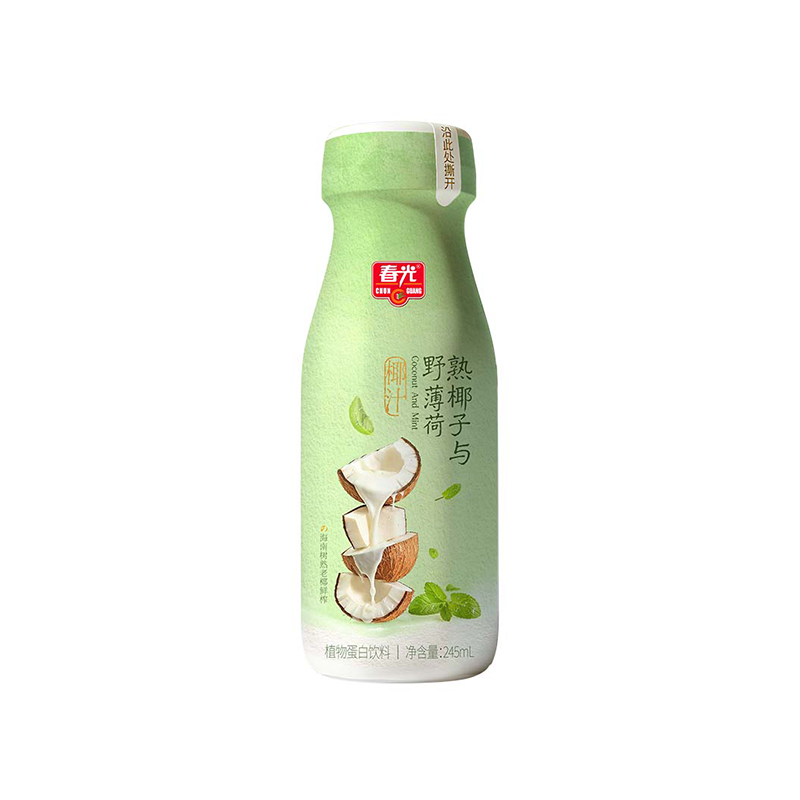春光 薄荷生榨椰汁 250ML*10高清大图