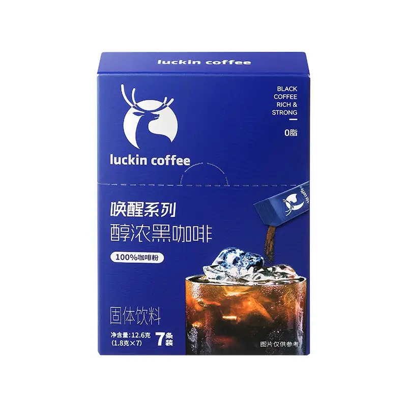 瑞幸唤醒系列速溶黑咖啡1.8g*7条_