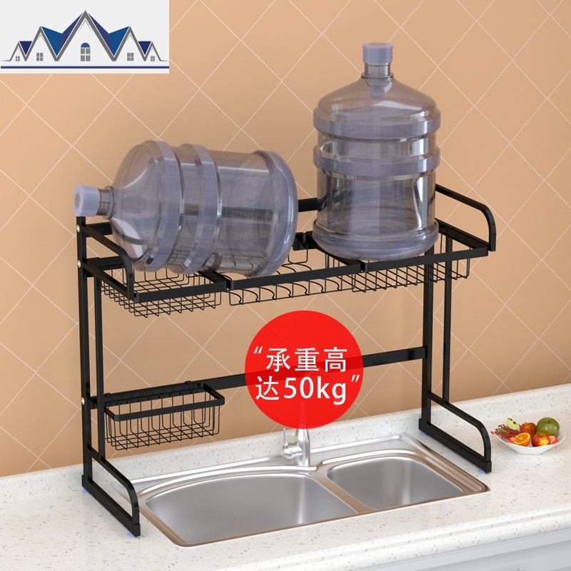 新款不锈钢碗架沥水架水置物架厨房洗水池放碗碟碗筷盘子收纳架 三维工匠高清大图