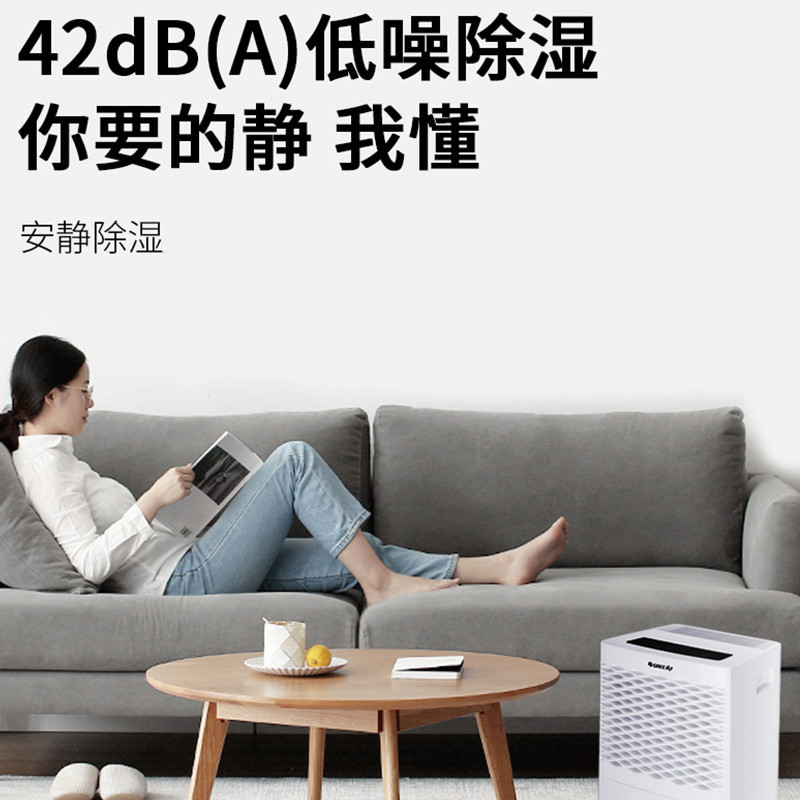 格力(GREE) 家用除湿机DH20EM地下室智能数控低噪音抽湿机/除湿器20L快速干衣去霉除异味水满保护 6重多维保护高清大图