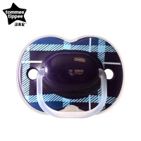 汤美星(Tommee Tippee)00880 小伦敦限量版安抚奶嘴柔软硅胶 0-6个月 蓝色