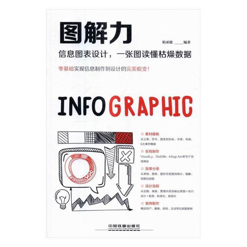 [正版]图解力:信息图表设计,一张图读懂枯燥数据柏承能信息分析 书计算机与网络书籍高清大图
