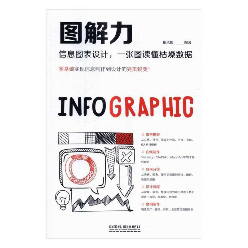 [正版]图解力:信息图表设计,一张图读懂枯燥数据柏承能信息分析 书计算机与网络书籍