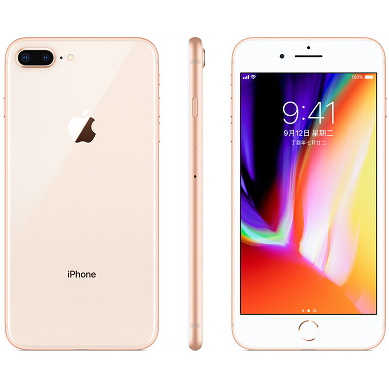 [二手9成新]Apple/苹果 iPhone 8Plus 256GB 金色 二手手机 苹果8p 国行正品 全网通4G手机