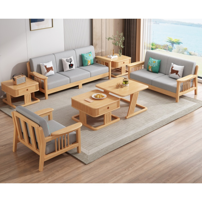 首指(SZ)实木沙发/GB-160#高清大图