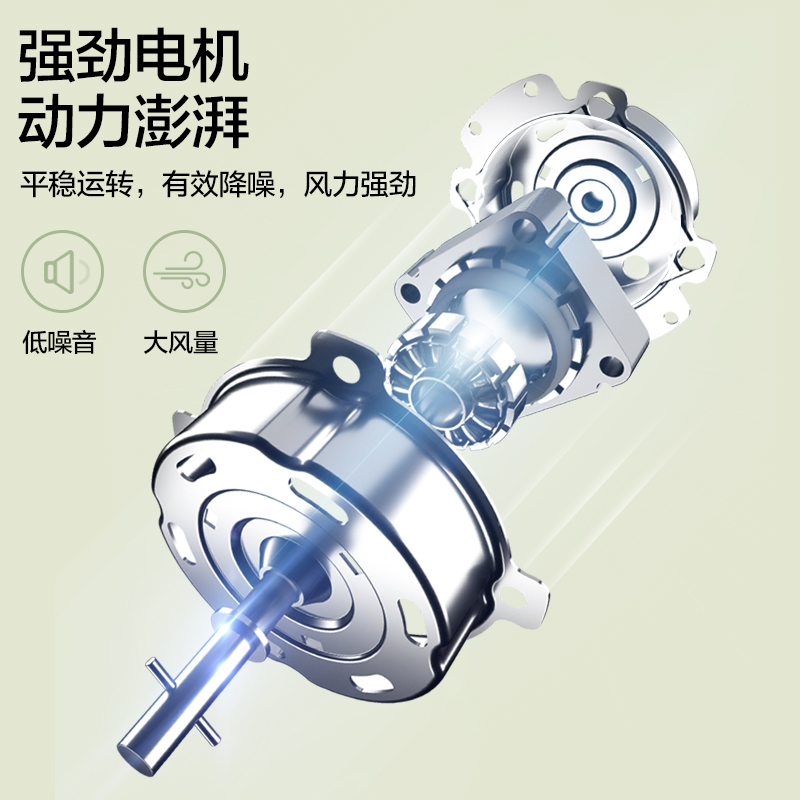 海尔(Haier)7叶大风量落地扇(遥控款)白色HFS-Y3556AP高清大图