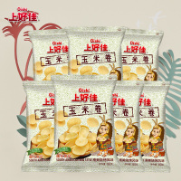 上好佳玉米卷80g*5包膨化休闲零食儿童怀旧食品小吃